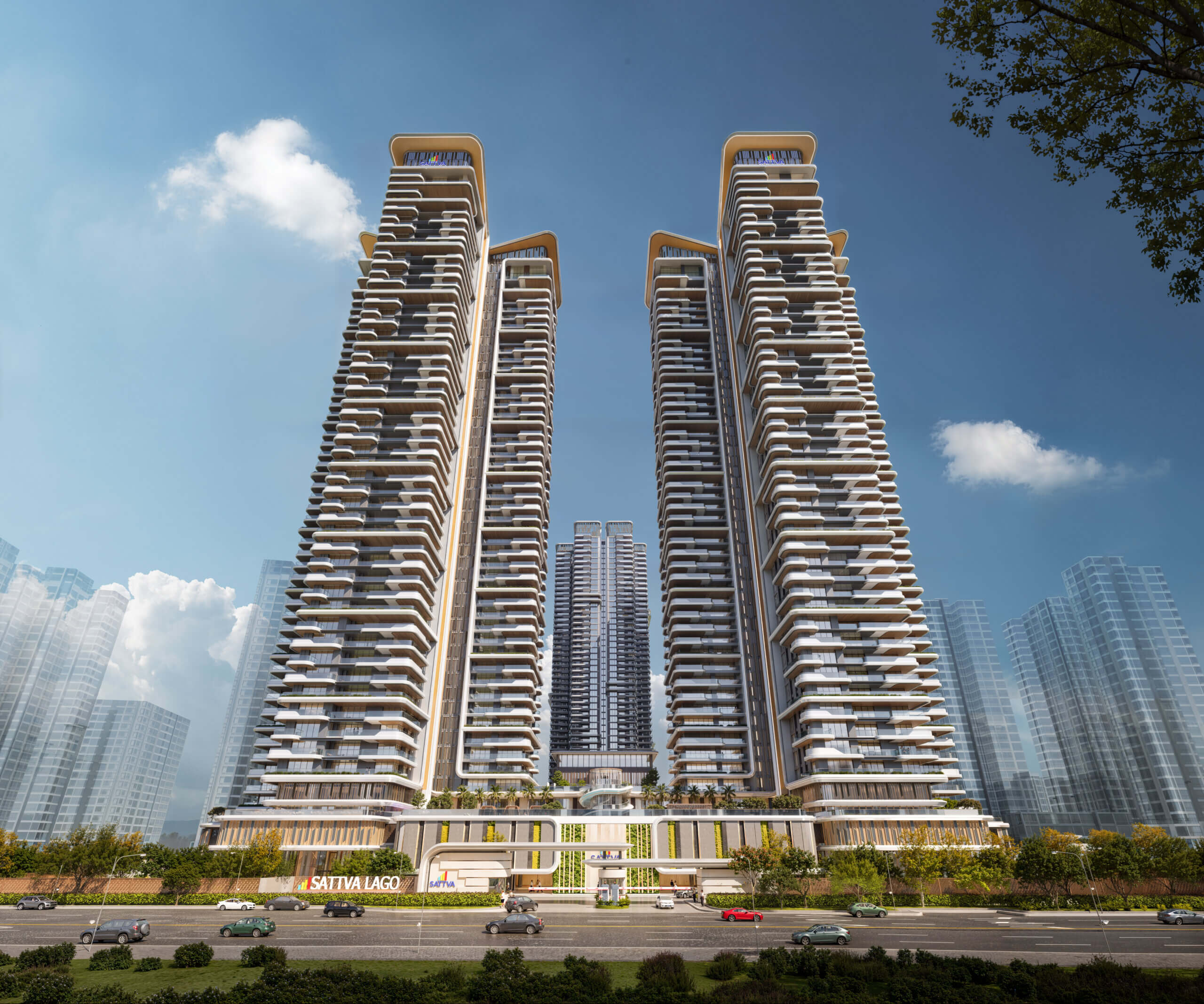 Tower exterior render