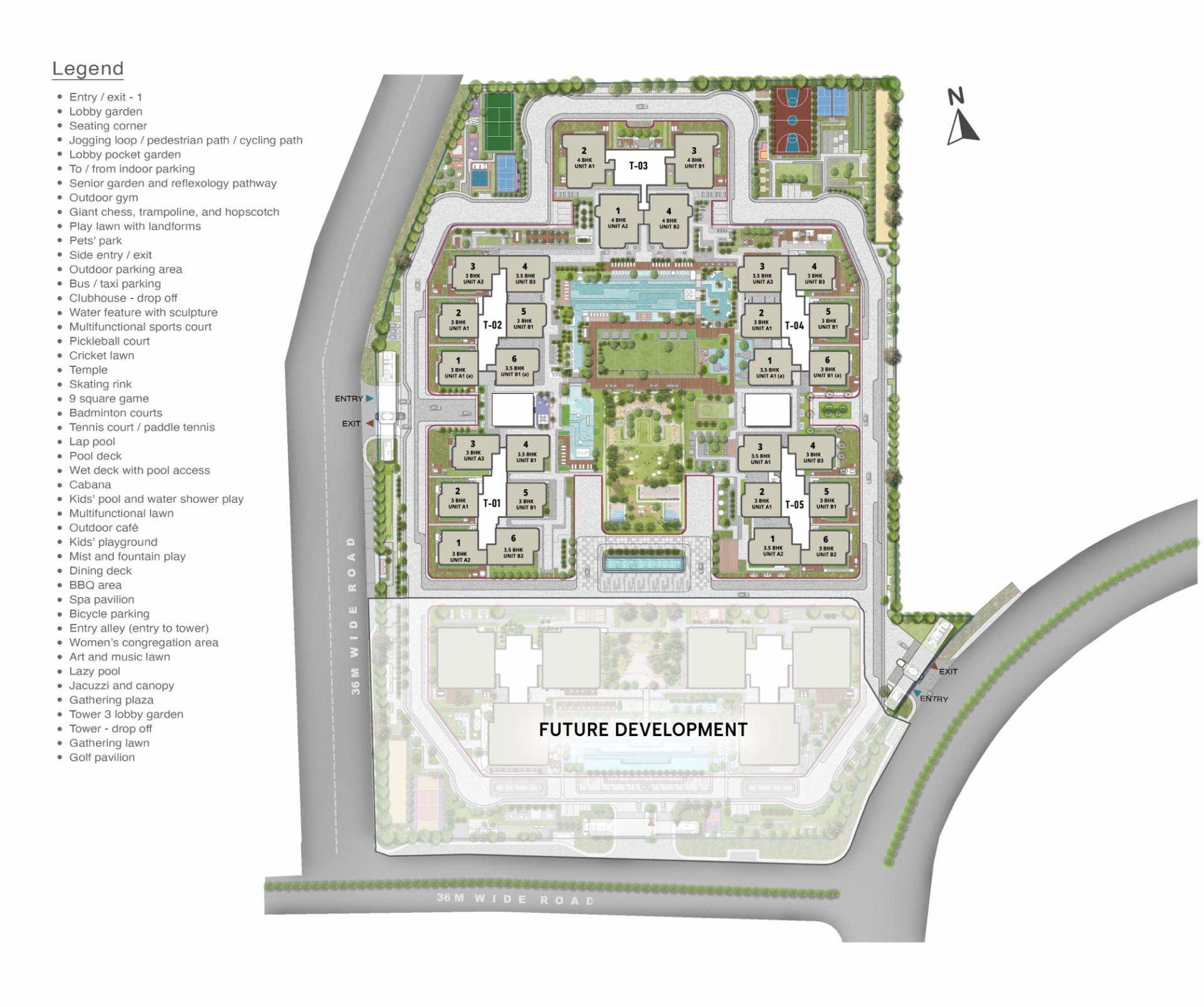 Sattva Lago master plan